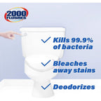 Buy now 2000 Flushes Blue Plus Bleach Automatic Toilet Bowl Cleaner, 1.25 OZ at indiglob india