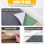 Alien Tape EZ Cut Easy Cut Double-Sided Mounting Tape, 10ft - Pre-Cut Grids for Hassle-Free Cutting, Strong Adhesive, Multi-Surface Use, No Scissors Needed, Perfect for Home & Office Projects