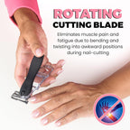 Buy now EZ Grip 360 Degree Rotary Stainless Steel Sharp Blade Fingernail Toenail Clipper, Trimmer and Cutter at indiglob india