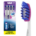 Buy now Oral-B 3D White Deep Stain Remover toothbrushes, 4 Count Toothbrush Soft, Removes 90% of Surface Stains, whitens Teeth, deep Reach, removes Plaque and Stains Tooth Brush at indiglob india