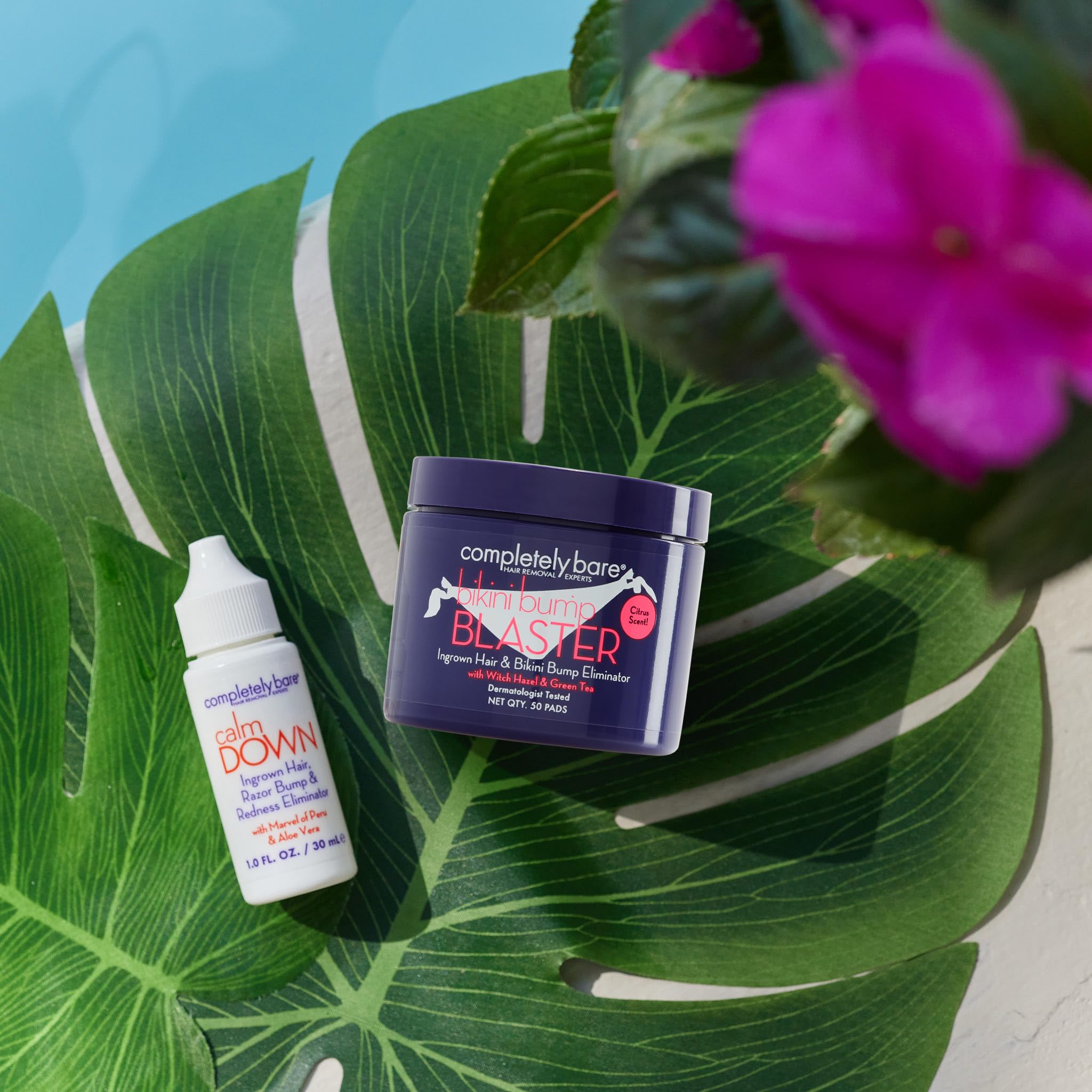 Buy now completely bare bikini bump BLASTER Ingrown Hair & Bikini Bump Eliminator - Exfoliating AHAs & BHAs at indiglob india