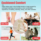 PHIXBEAR Heel Pads for Too Big & Loose Shoes, Heel Pain Relief, 4 Pairs