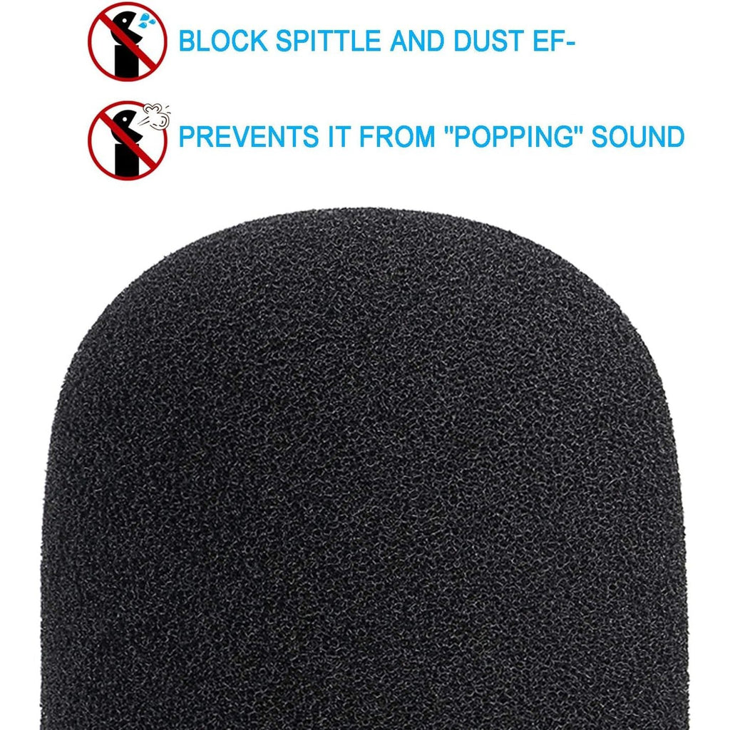 Buy now PodMic Pop Filter Foam Cover - Mic Windscreen Wind Cover Customized for Rode PodMic USB Versatile Dynamic Broadcast Microphone to Blocks Out Plosives at indiglob india