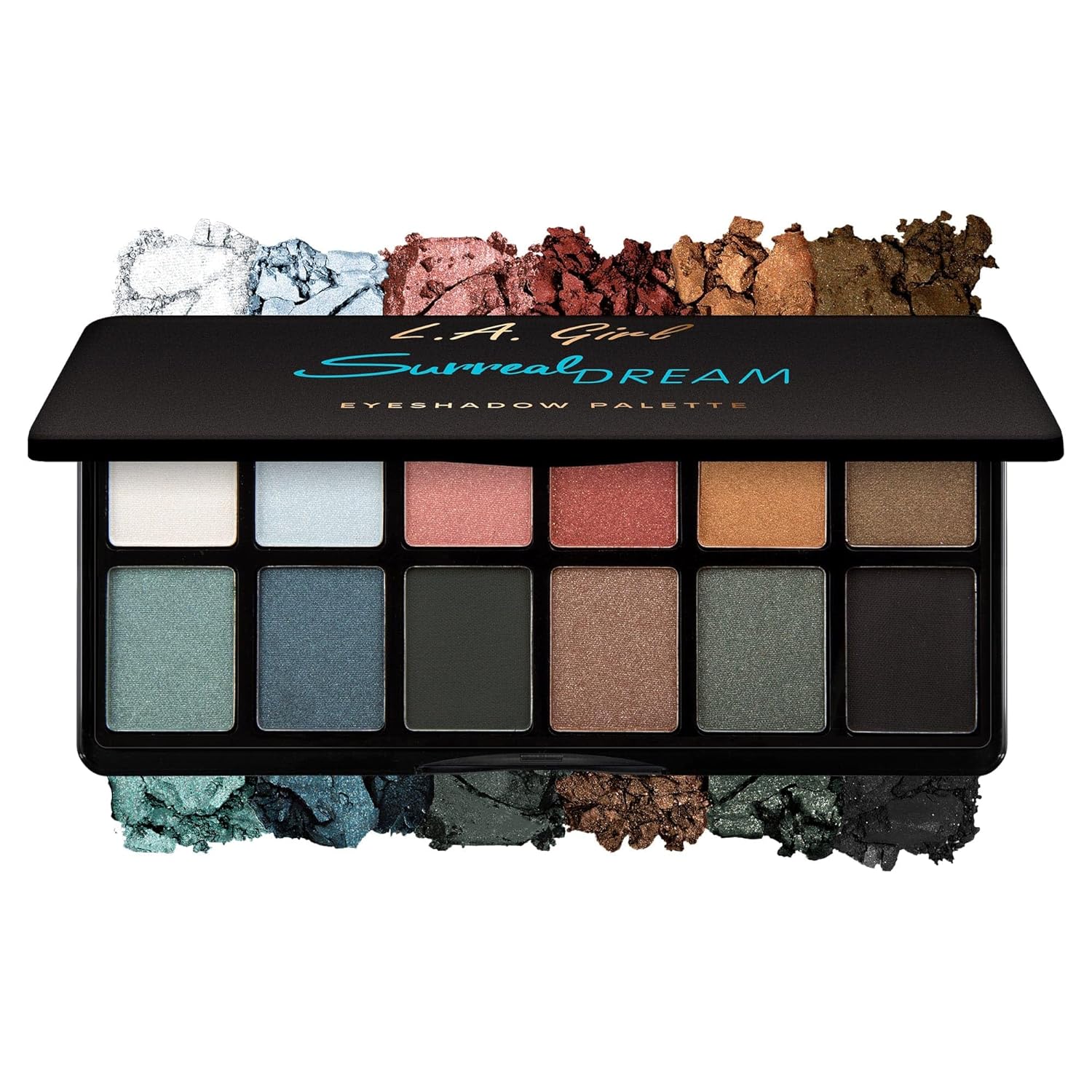 Buy now L.A. Girl Fanatic Eyeshadow Palette, The Nudist GES418 Surreal Dream at indiglob india