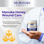 Manuka Honey Wound Care Skin Moisturizing Recovery Barrier Balm 3.7oz(105g)