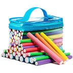 Buy now Salon Heatless Flexible Hair Rollers Curlers 42-pack 7" Soft Foam Flexi Twist Curling Rods for Short Long Hair at indiglob india