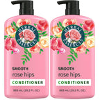 Herbal Essences Conditioner, Rose Hips- Smooth Collection, Shiny Hair with Vitamin E & Jojoba, Safe for Color Treated Hair, Floral Scent, Cruelty-Free, Dermatologist-Tested, 29.2 Fl Oz