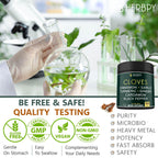 Herbpy 7in1 Clove Supplement 500mg, Support Digestion, Immune, Heart Health