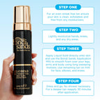 Buy now Bondi Sands Liquid Gold Self Tanning Foam | Lightweight + Quick Dry Foam Enriched with Argan Oil, Provides a Hydrated Streak-Free Tan | 6.76 Oz/200 mL at indiglob india