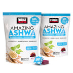 Force Factor Amazing Ashwa, Ashwagandha Supplement for Stress Relief | Memory, Focus, and Immune Support Health with KSM-66 Ashwagandha for Stress, 60 Soft Chews