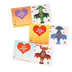 Buy now Playhouse Flying Dragons Valentine's Day Card Set for Kids, 28 Card Pack & Envelopes - Fold and Fly Paper Airplanes - Great for School Classroom Exchange Parties - Boys & Girls Ages 4+ at indiglob india