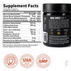 Inno Shred GLP-1 Thermogenic Fat Burner & Appetite Support, 30 Servings | Weight loss, metabolism & energy support with Berberine, Green Coffee Bean, B Vitamins; GLP-1 support for men & women