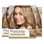 Clairol Nice'n Easy Frost & Tip Hair Dye, Light Blonde to Medium Brown, 1Pk