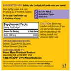 Nature Made Biotin 1000 mcg Softgels, 120 Softgels | Biotin Vitamins Dietary Supplement, Supports Healthy Hair & Skin, Supports Healthy Aging, 120 Day Supply