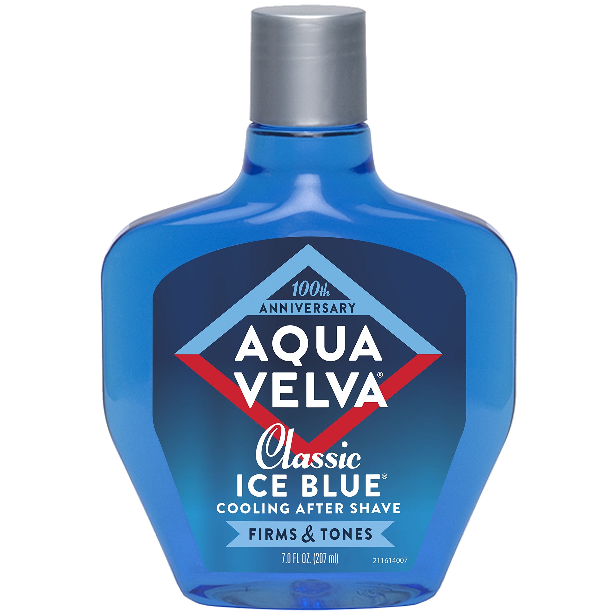 Aqua Velva After Shave, Classic Ice Blue, Soothes, Cools, and Refreshes Skin, 7 Ounce - Pack of 2