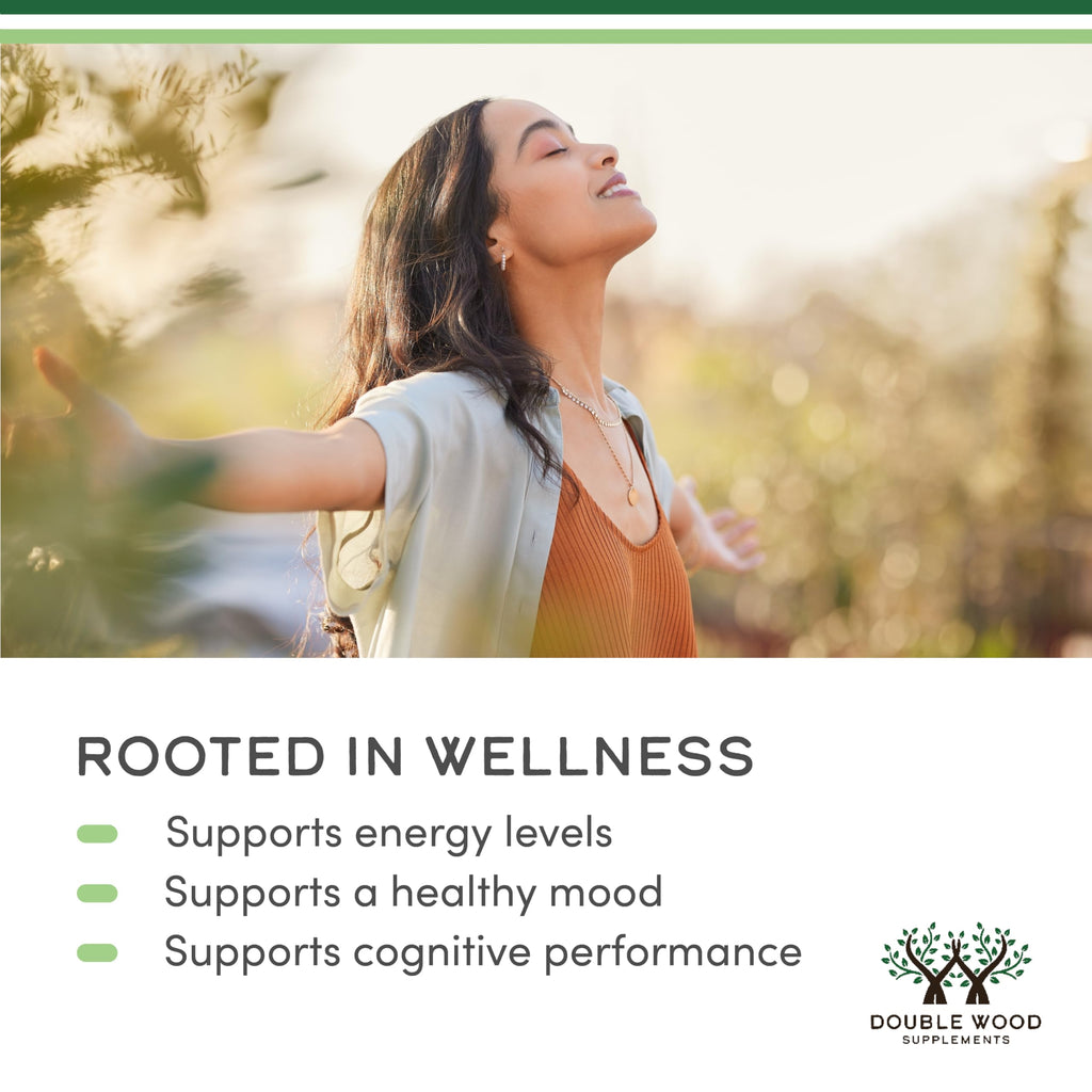 Rhodiola Rosea 500mg, Standardized, Stress, Focus + Energy, 120 Capsules | Stress, Focus + Energy Supplement, Verified Rosavin/Salidroside Ratio, Calm Energy (No Jitters), Vegan, 4-Month Supply