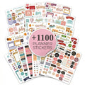 Aesthetic Monthly Planner Stickers - 1100+ Beautiful Design Accessories