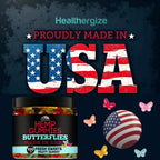 Hemp Gummies for Sleep - Delicious Butterflies Gummy Bears-10 Fresh Fruity Flavors - Natural Tasty Edibles for Peace and Relaxation, Nighttime Rest, Calm & Relax-Made in USA-100 Count