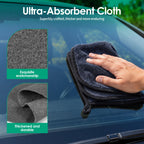 5PC Genie Cloth Magic Cloth for Glass,Windows, Bathroom,Reusable Lint Free