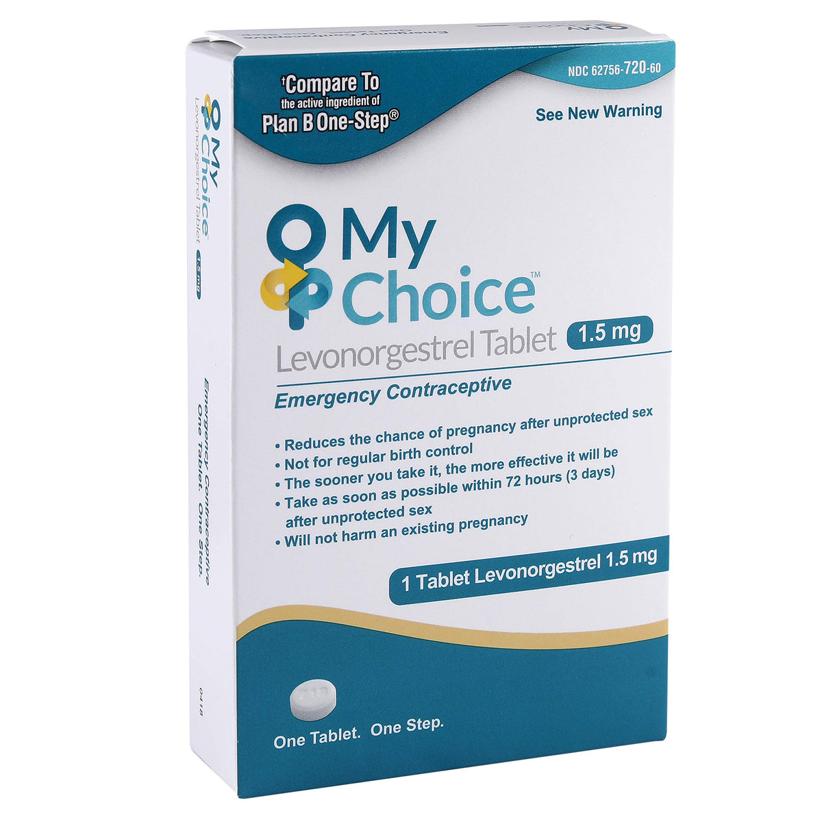 Ohm My Choice Emergency Contraceptive Pill Levonorgestrel 1.5mg