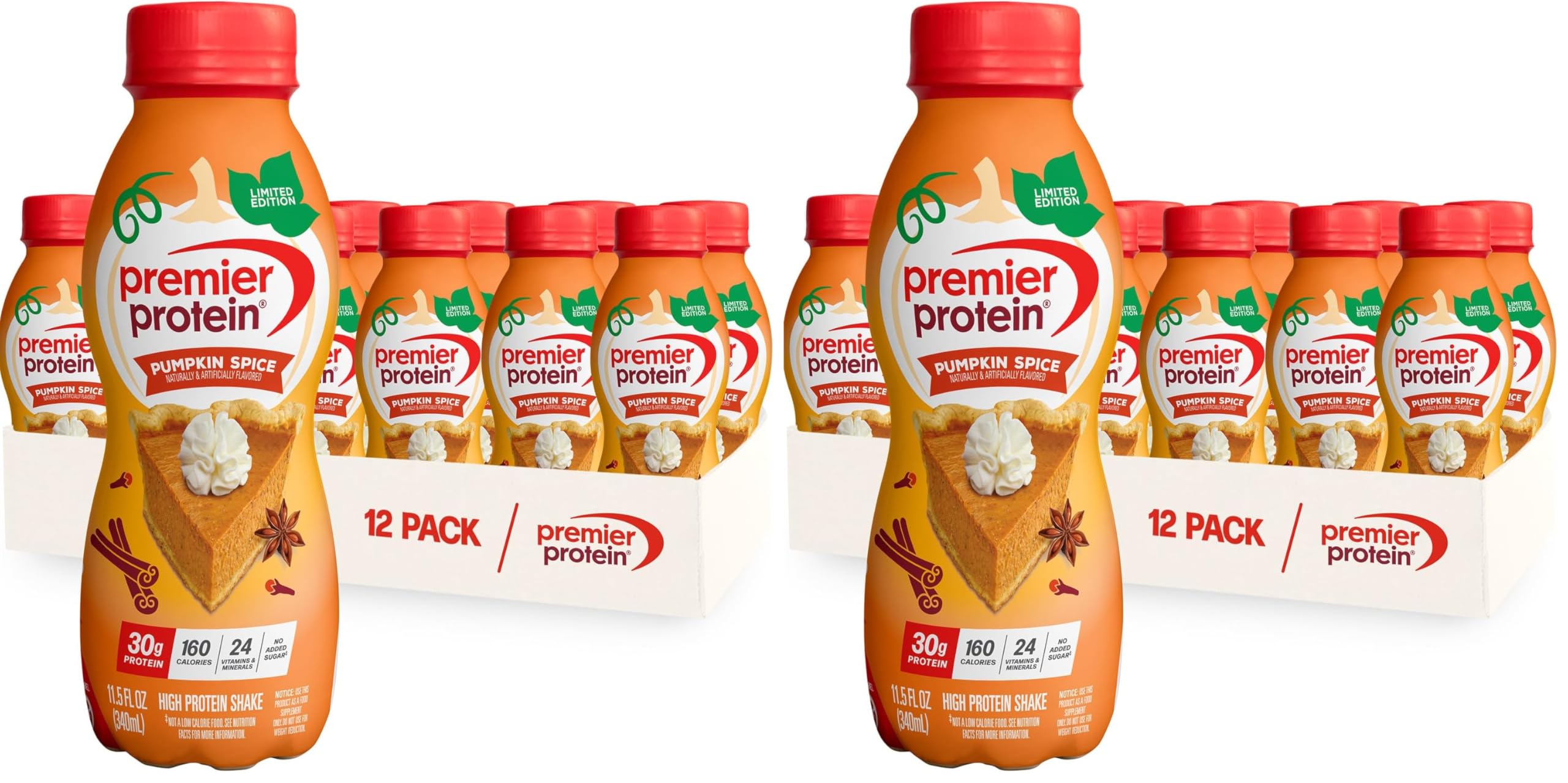 Buy now Premier Protein Shake, Peaches & Cream, 30g Protein, No Added Sugar, 24 Vitamins & Minerals to Support Immune Health, 11.5 fl oz, 12 Pack (Packaging May Vary) at indiglob india