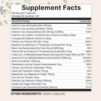 Micro Ingredients 2 Pack Pure Methylated Multivitamin, 480 Capsules | 19-in-1 Formula with Vitamins C, D, B12, Folate, Magnesium, Zinc, & More | Supports Daily Wellness & Immune Health | Filler Free