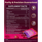 Saffron Gummies Happy Calm, Magnesium Gummies for Women & Men