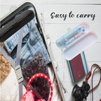 Buy now 2 Pcs Electric Toothbrush Travel Case, Portable Travel Toothbrush Holder for Electric Toothbrush Set (White and Black) at indiglob india