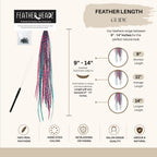 Explore 21 natural color hair extensions, lengths from 9-14 inches. Verified by CuratCart for quality and trust.