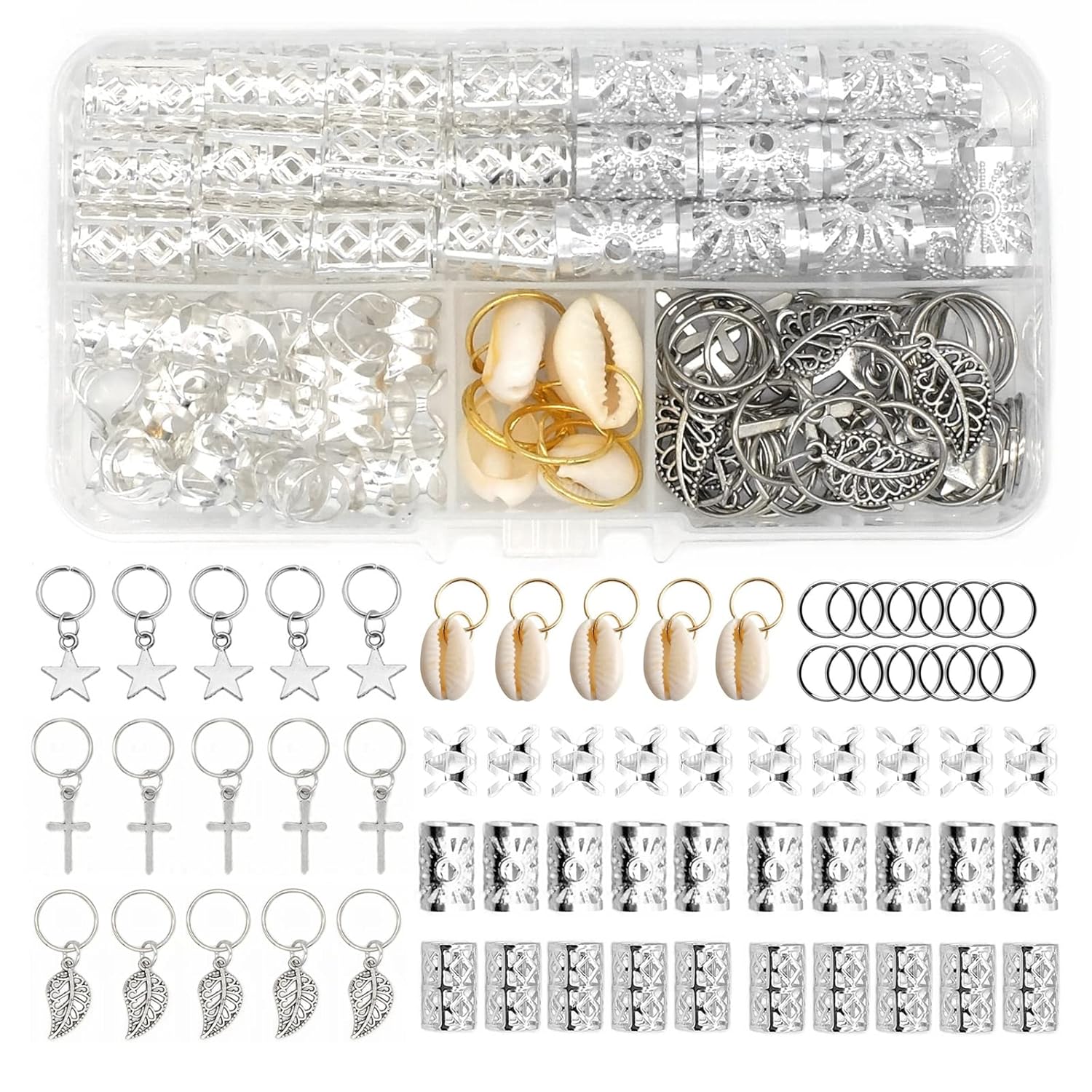 Why Indiglob is the #1 Store for 220-Piece Braiding Hair Rings - 15 Styles, Jewelry for Braids, Clips, Pendants, Headbands & Accessories