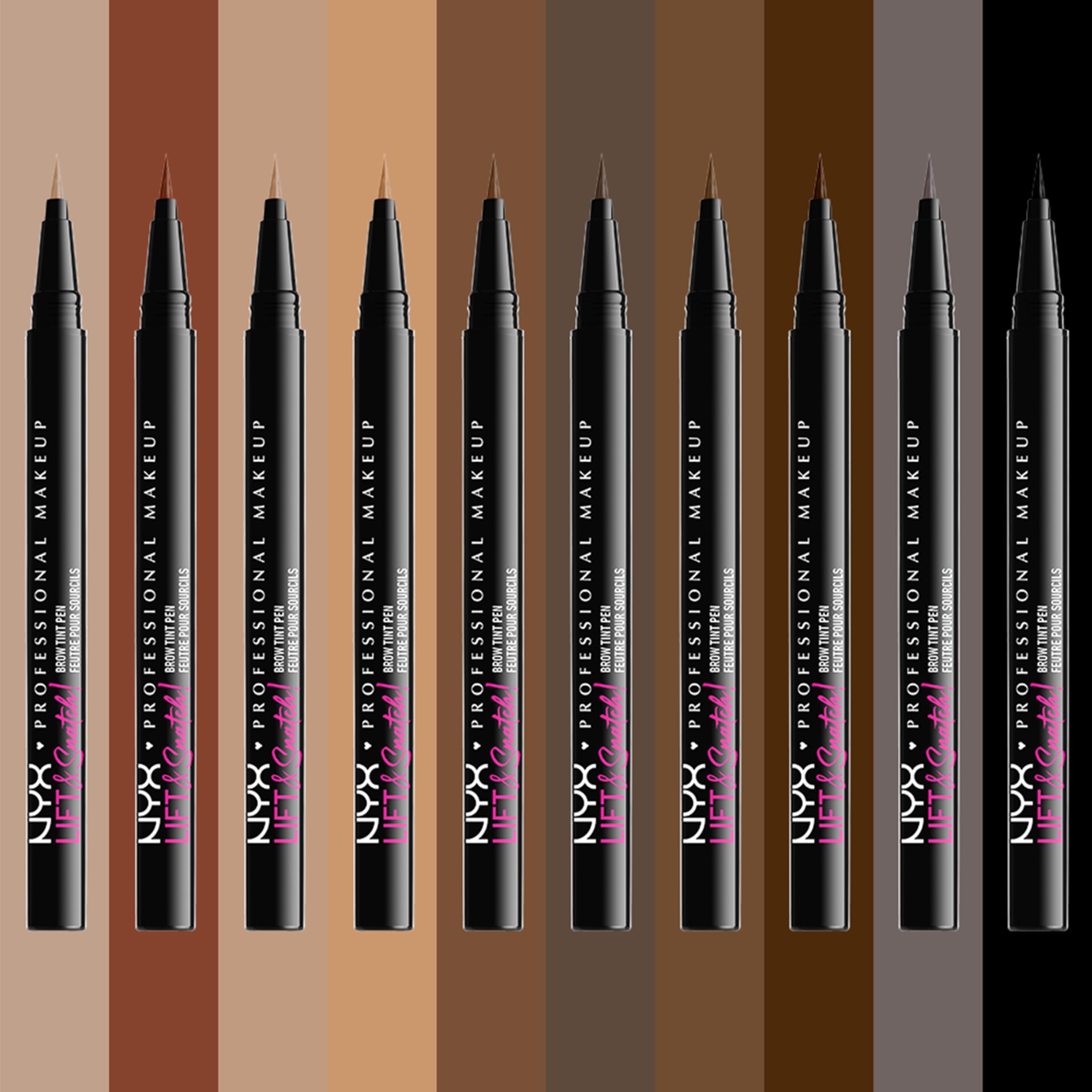 Buy now NYX PROFESSIONAL MAKEUP Lift & Snatch Eyebrow Tint Pen, Black at indiglob india