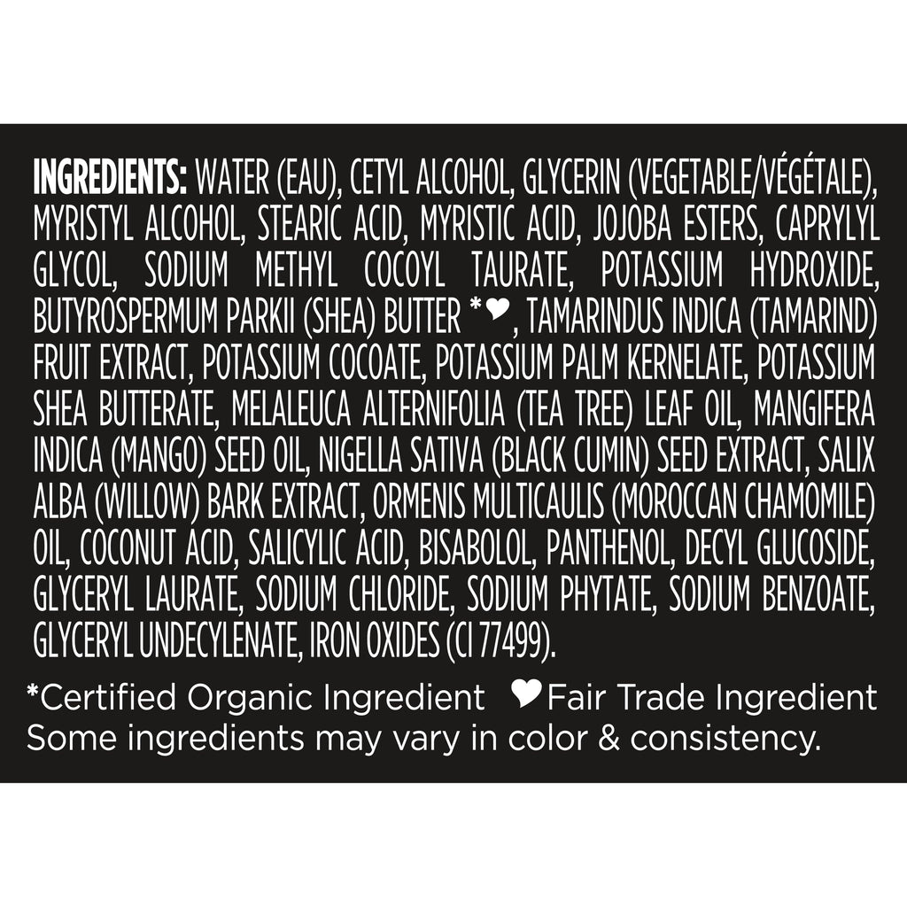 Buy now SheaMoisture Facial Wash and Scrub African Black Soap for Blemish Prone Skin to Clarify Skin 4 oz at indiglob india