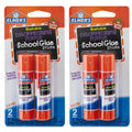 Elmer's Disappearing Purple School Glue Sticks, 0.21 oz, 4 Count