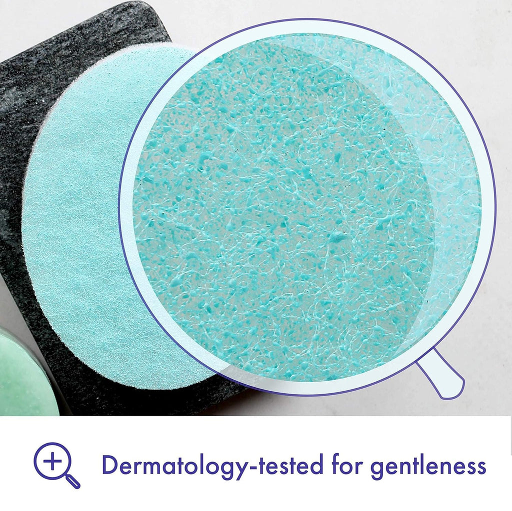 Buy now Buf-Puf Body Sponge, Bath Sponge, Dermatologist Developed, Cleanses Skin of Dirt, and Excess Oil, Reusable, Exfoliating, 5 Count at indiglob india