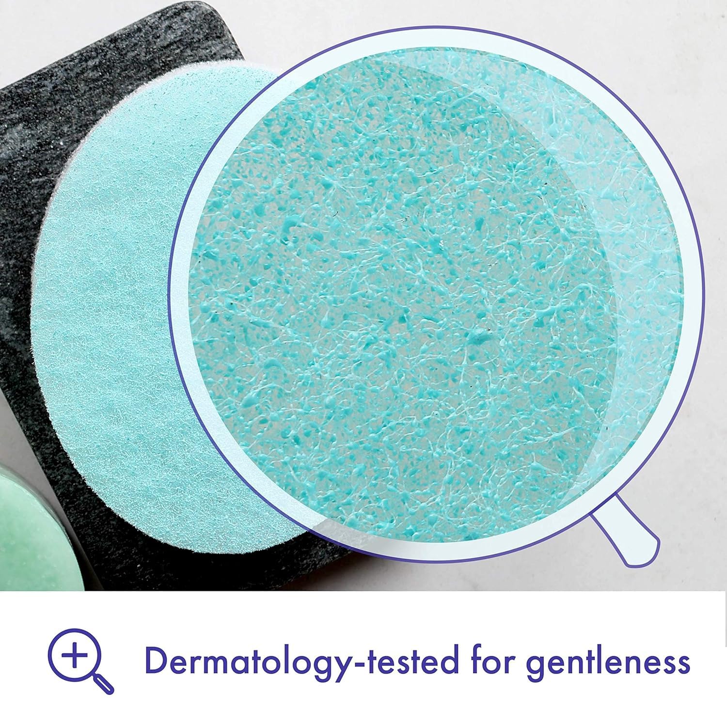 Buy now Buf-Puf Body Sponge, Bath Sponge, Dermatologist Developed, Cleanses Skin of Dirt, and Excess Oil, Reusable, Exfoliating, 5 Count at indiglob india