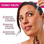 Palmer's Skin Therapy Face Oil, Moisturizing Cocoa Butter Formula (1 Fl Oz) | Hydrating Face Moisturizer, Vitamin E, C & 10 Pure Facial Oil Blend, Helps Reduce Fine Lines & Dark Spots, Rosehip Fragrance