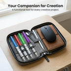 Yoobi x Star Wars Lightsaber Ballpoint Pens, Black Ink, Pack of 4, Teen & Adults