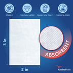 Covidien 6017 Telfa Adhesive Dressing, Sterile 1's in Peel-Back Package, 2" x 3" (Pack of 100)