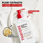 Thayers Milky Hydrating Face Cleanser with Snow Mushroom and Hyaluronic Acid, Dermatologist Recommended Gentle Facial Wash and Hydrating Skincare for Dry and Sensitive Skin, Paraben Free, 8 Fl Oz