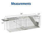 Buy now Havahart Large 2 Door Humane Catch and Release Live Animal Trap for Armadillos, Beavers, Bobcats, Small Dogs, Cats, Foxes, Groundhogs, Nutria, Opossums, Raccoons, Live Catch Trap for Stray Dogs 1045SR at indiglob india