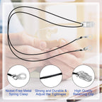 Buy now 3 Pieces Hearing Aids Clip Holder Portable Hang Rope Anti-lost Rope Amplifier Lanyard Clips and Hearing Aid Case Accessories Security Clip Fixation Cord for Hearing for Hearing Amplifiers at indiglob india