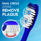 Oral-B Toothbrush Dual Clean, Soft, 6 Count