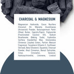 Schmidt's Aluminum-Free Vegan Deodorant Charcoal & Magnesium with 2.65 oz