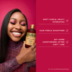 Shea Moisture Intensive Hydration Shampoo for Dry, Damaged Hair Manuka Honey and Mafura Oil Sulfate-Free 13 oz | For extra dry and damaged hair - intensely hydrate and moisturize with Manuka Honey, Mafura Oil, and Fig Extract.