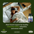 Swanson Apigenin Sleep and Relaxation Supplement, 50 mg, 90 Capsules | For Adults Seeking Natural Sleep, Relaxation, and Stress Relief Support, Antioxidant Bioflavonoid Found in Chamomile