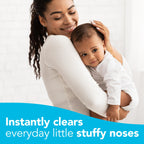 Buy now VICKS Sinex Baby Saline Nasal Spray, Drug Free Gentle Nasal Mist, Instantly Clears Everyday Stuffy Little Noses, Soothes & Hydrates, Safe For Daily Use, Gentle For All Ages, 5 OZ x 2 at indiglob india