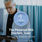 KardiaMobile 1-Lead EKG Monitor, Medical-Grade FDA-Cleared Personal Heart Monitor, Detects Normal, AFib & Arrhythmias, 30 Second Results, Works with Most Smartphones, HSA&FSA Eligible