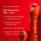 Buy now Tower 28 SOS Gel Facial Cleanser - Hydrating Face Wash + Makeup Remover for Sensitive Skin - Soothing + Gentle Face Cleanser with Aloe Vera, Oat Extract + Minerals - Fragrance-Free Skin Care (5 oz) at indiglob india