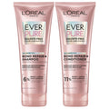 L'Oreal Paris Sulfate Free Bond Repair+ Shampoo and Conditioner Set with Bond + Amino Acid Complex, Strengthens and Repairs Damaged or Color Treated Hair, EverPure, 13.6 Fl Oz Set (Packaging May Vary)