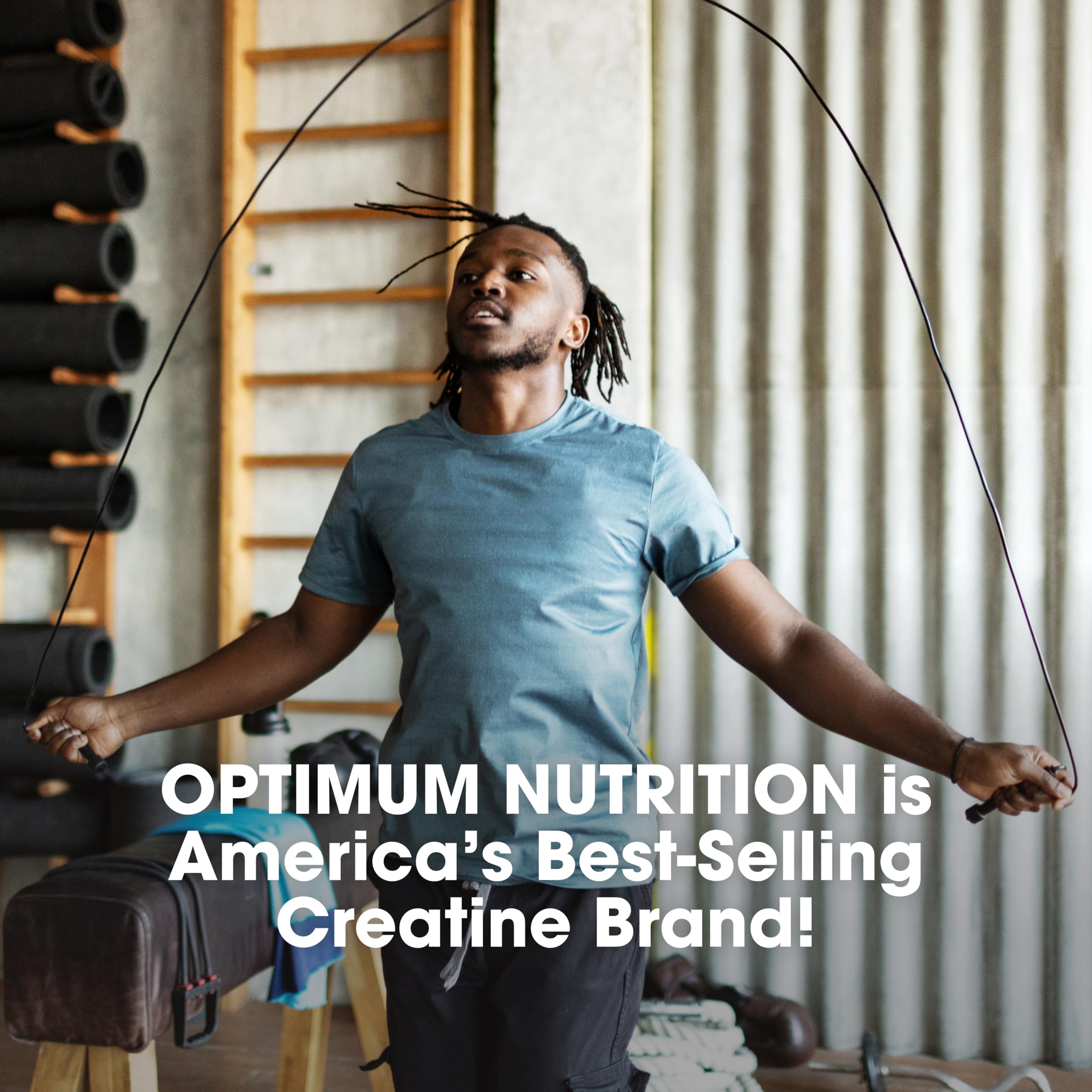 Optimum Nutrition Creatine, Micronized Creatine Monohydrate Capsules, Supports Strength & Recovery, Banned Substance Tested, 2.5g per Serving, 150 Servings, 300 Count